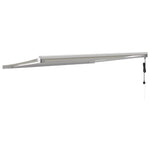 Luifel Uittrekbaar 4,5X3 M Stof En Aluminium Crèmekleurig