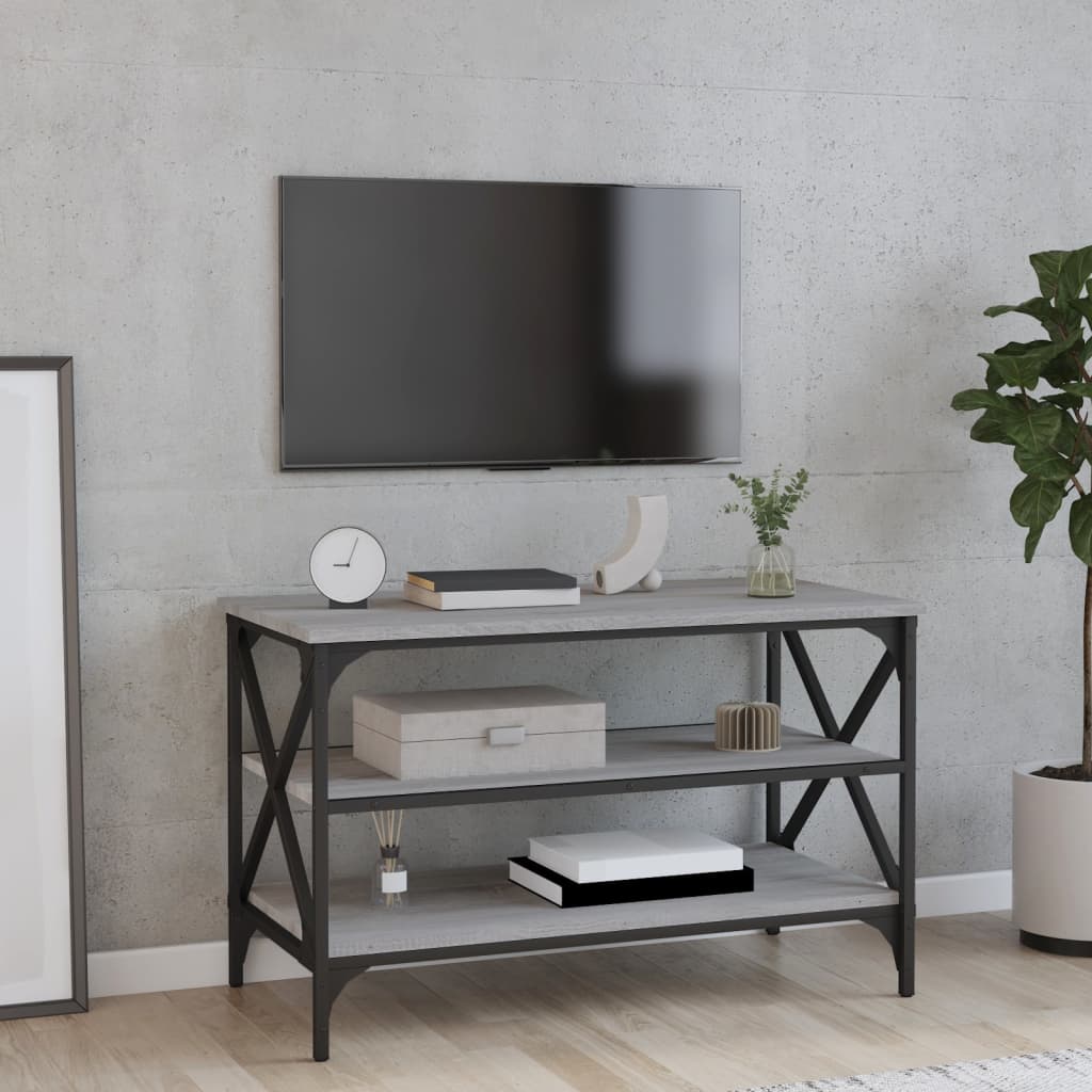 Tv-Meubel Bewerkt Hout