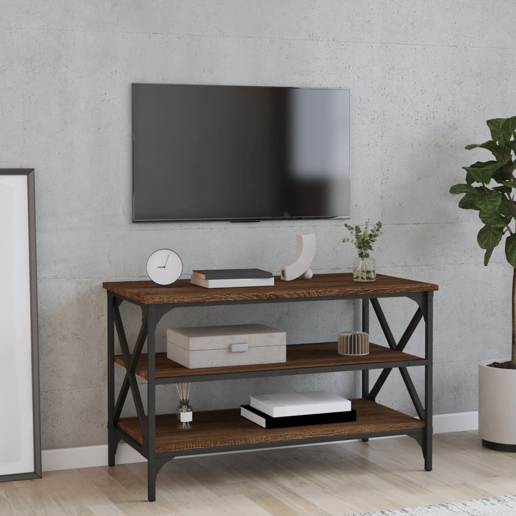 Tv-Meubel Bewerkt Hout