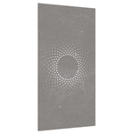 Wanddecoratie Tuin Zonontwerp 105X55 Cm Cortenstaal