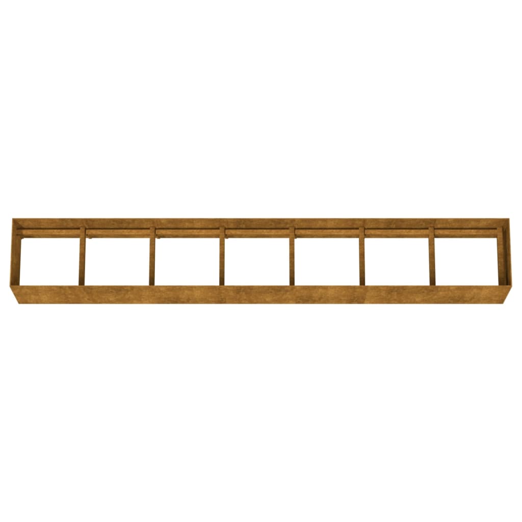 Plantenbak Verhoogd 280X40X40 Cm Cortenstaal