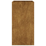 Plantenbak 40X40X80 Cm Cortenstaal