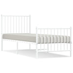 Bedframe Met Hoofd- En Voeteneinde Metaal