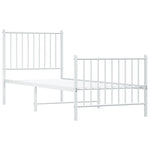Bedframe Met Hoofd- En Voeteneinde Metaal