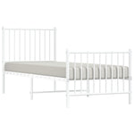 Bedframe Met Hoofd- En Voeteneinde Metaal
