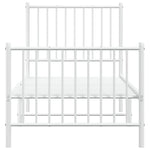 Bedframe Met Hoofd- En Voeteneinde Metaal