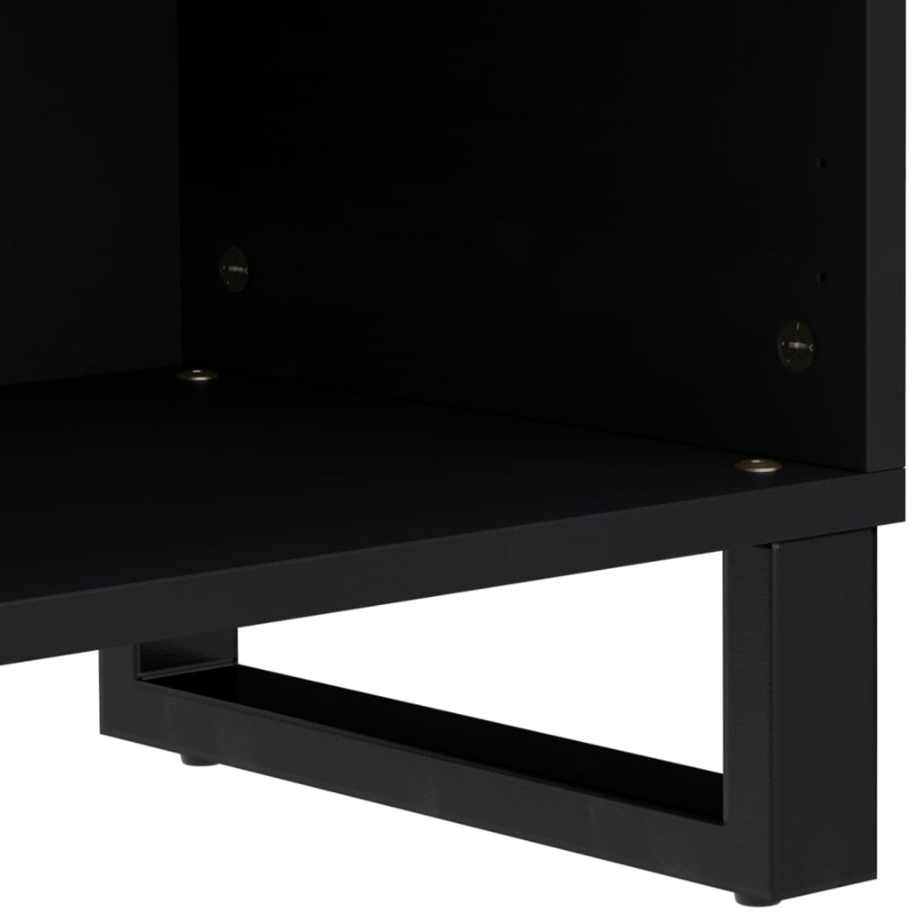 Tv-Meubel 80X33X46 Cm Massief Mangohout En Bewerkt Hout