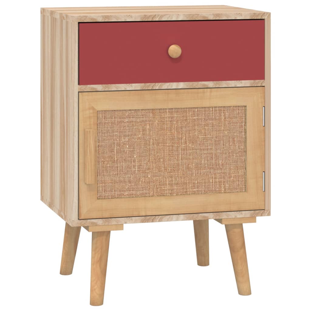 Nachtkastjes 40X30X55 Cm Bewerkt Hout