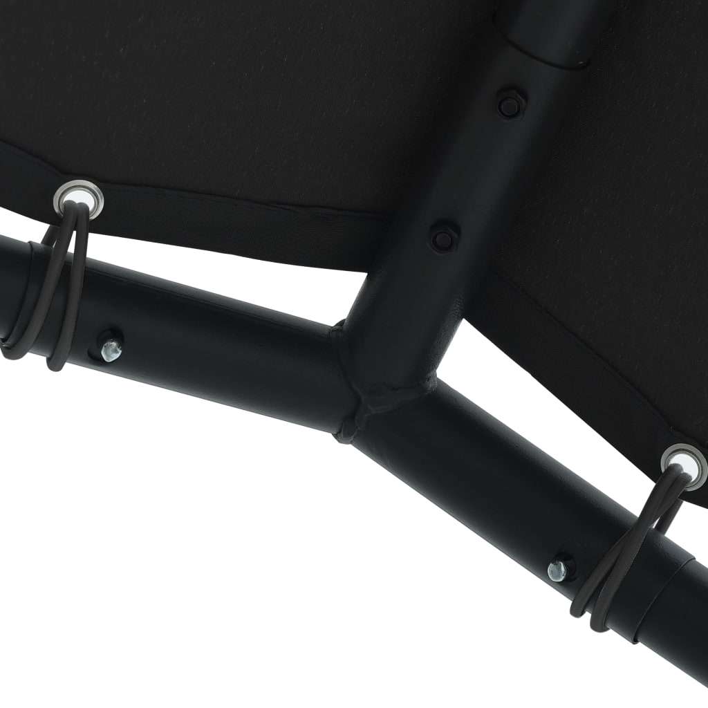 Tuinpaviljoen 3X3 M Staal En Stof Antracietkleurig