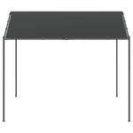Tuinpaviljoen 4X3 M Staal En Stof Antracietkleurig