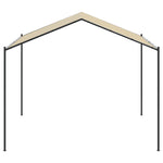 Tuinpaviljoen 4X3 M Staal En Stof Beige