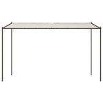 Prieel 4X4 M 180 G/M² Stof En Staal Wit