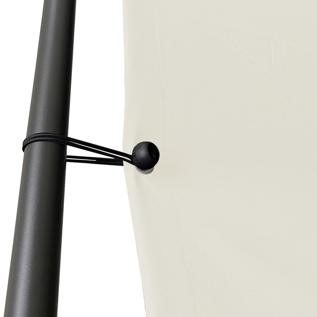 Prieel 4X4 M 180 G/M² Stof En Staal Wit