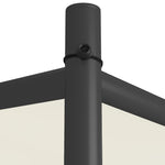 Prieel 4X4 M 180 G/M² Stof En Staal Wit