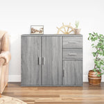 Dressoir 91X29,5X75 Cm Bewerkt Hout