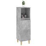 Badkamerkast 30X30X100 Cm Bewerkt Hout