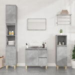 Badkamerkast 30X30X100 Cm Bewerkt Hout