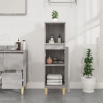 Badkamerkast 30X30X100 Cm Bewerkt Hout Eikenkleur