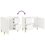 Badkamerkast 65X33X60 Cm Bewerkt Hout