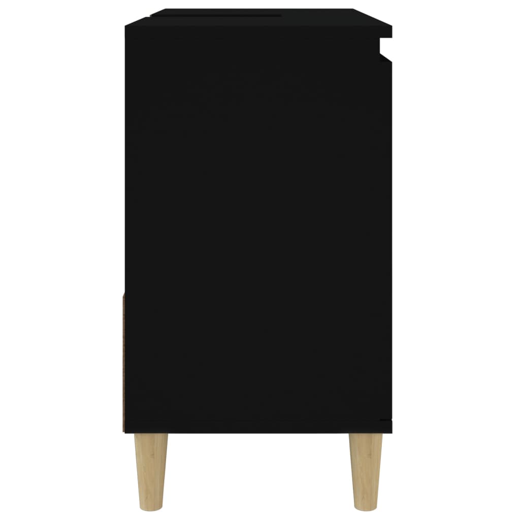 Badkamerkast 65X33X60 Cm Bewerkt Hout