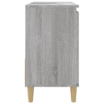 Badkamerkast 65X33X60 Cm Bewerkt Hout Eikenkleurig