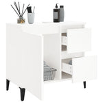 Badkamerkast 65X33X60 Cm Bewerkt Hout