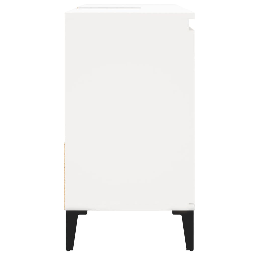 Badkamerkast 65X33X60 Cm Bewerkt Hout