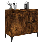 Badkamerkast 65X33X60 Cm Bewerkt Hout Kleurig