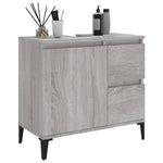 Badkamerkast 65X33X60 Cm Bewerkt Hout Eikenkleurig