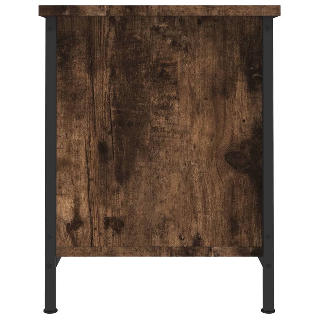 Tv-Meubel Met Deuren Bewerkt Hout