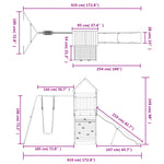Speelhuis Geïmpregneerd Grenenhout