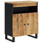 Dressoir Met 2 Deuren 60X33X75 Cm Massief Mangohout