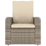 Tuinstoel Verstelbaar Met Kussens Poly Rattan