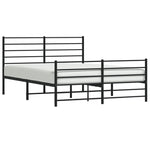 Bedframe Met Hoofd- En Voeteneinde Metaal