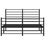 Bedframe Met Hoofd- En Voeteneinde Metaal