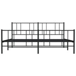 Bedframe Met Hoofd- En Voeteneinde Metaal