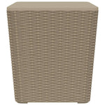 Tuintafel Met Afneembaar Deksel Polypropeen Lichtbruin