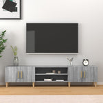 Tv-Meubel 180X31,5X40 Cm Bewerkt Hout Eikenkleurig