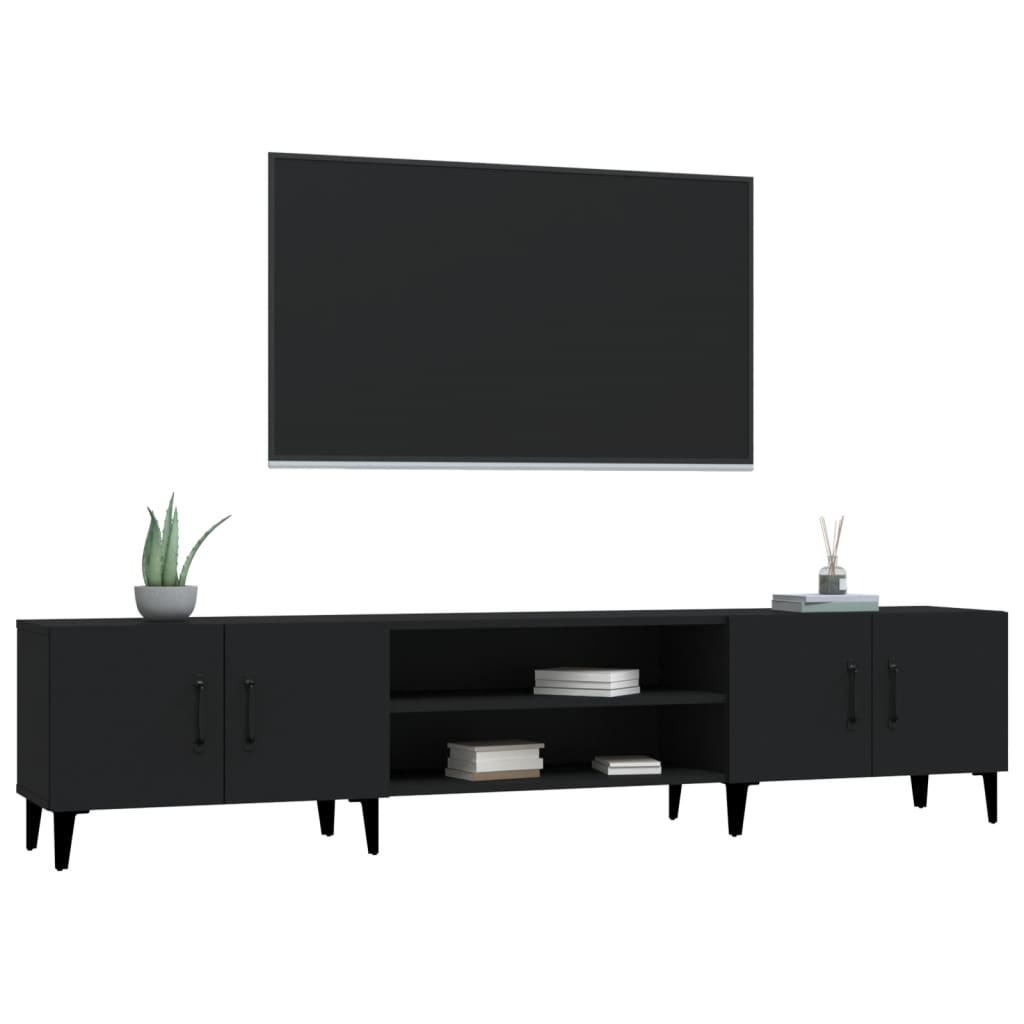 Tv-Meubel 180X31,5X40 Cm Bewerkt Hout