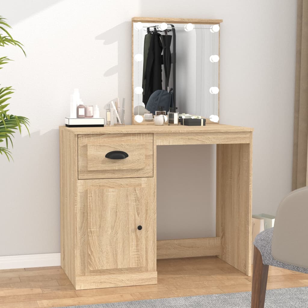 Kaptafel 90X50X132,5 Cm Bewerkt Hout
