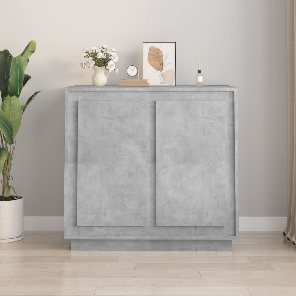 Dressoir 80X34X75 Cm Bewerkt Hout