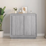 Dressoir 80X34X75 Cm Bewerkt Hout