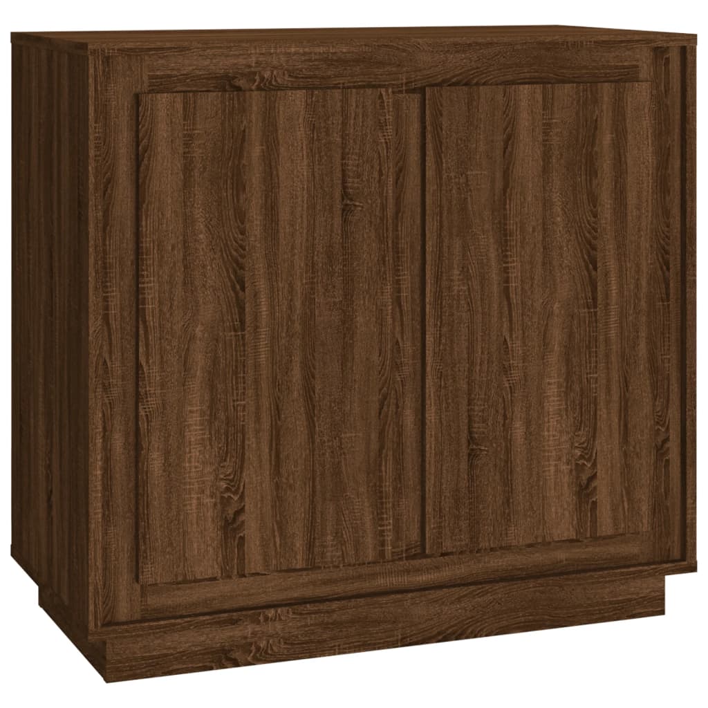 Dressoir 80X34X75 Cm Bewerkt Hout