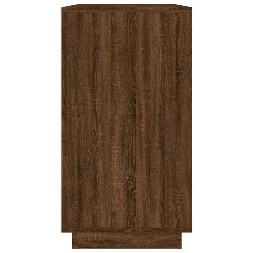 Dressoir 80X34X75 Cm Bewerkt Hout