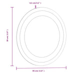 Badkamerspiegel Led Rond