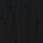 Tuinbijzettafel 40X38X28,5 Cm Massief Grenenhout Zwart