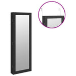 Sieradenkast Met Spiegel Wandgemonteerd 37,5X10X106 Cm