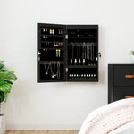 Sieradenkast Met Spiegel En Led Wandgemonteerd