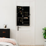 Sieradenkast Met Spiegel En Led Wandgemonteerd