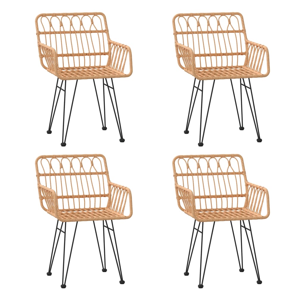 -Delige Tuinset Poly Rattan